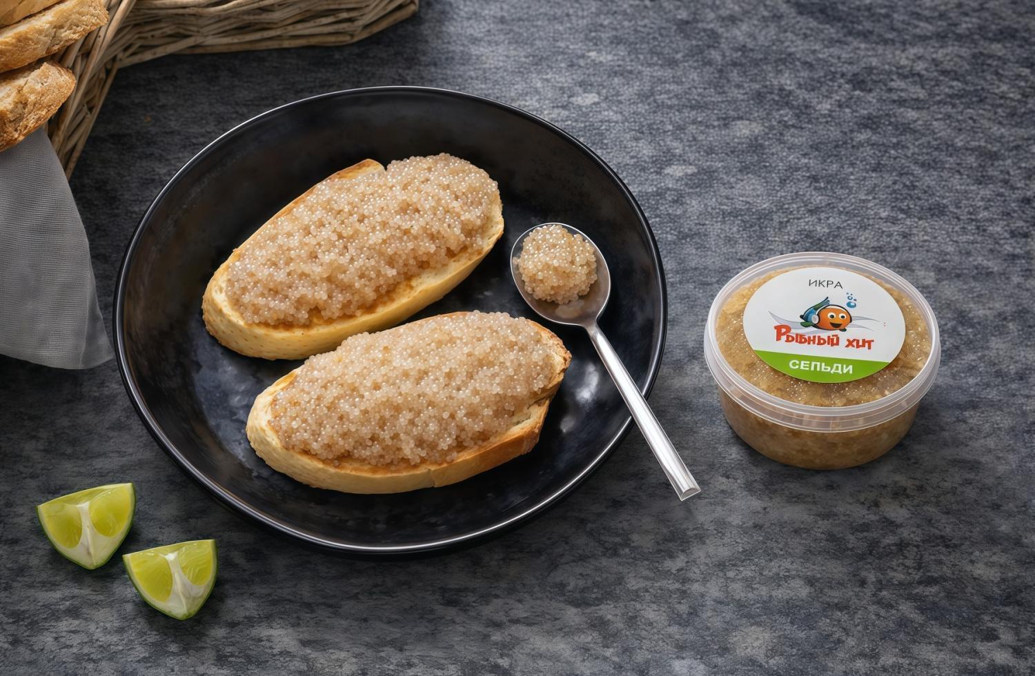 Икра сельди с/с пробойная 125 гр