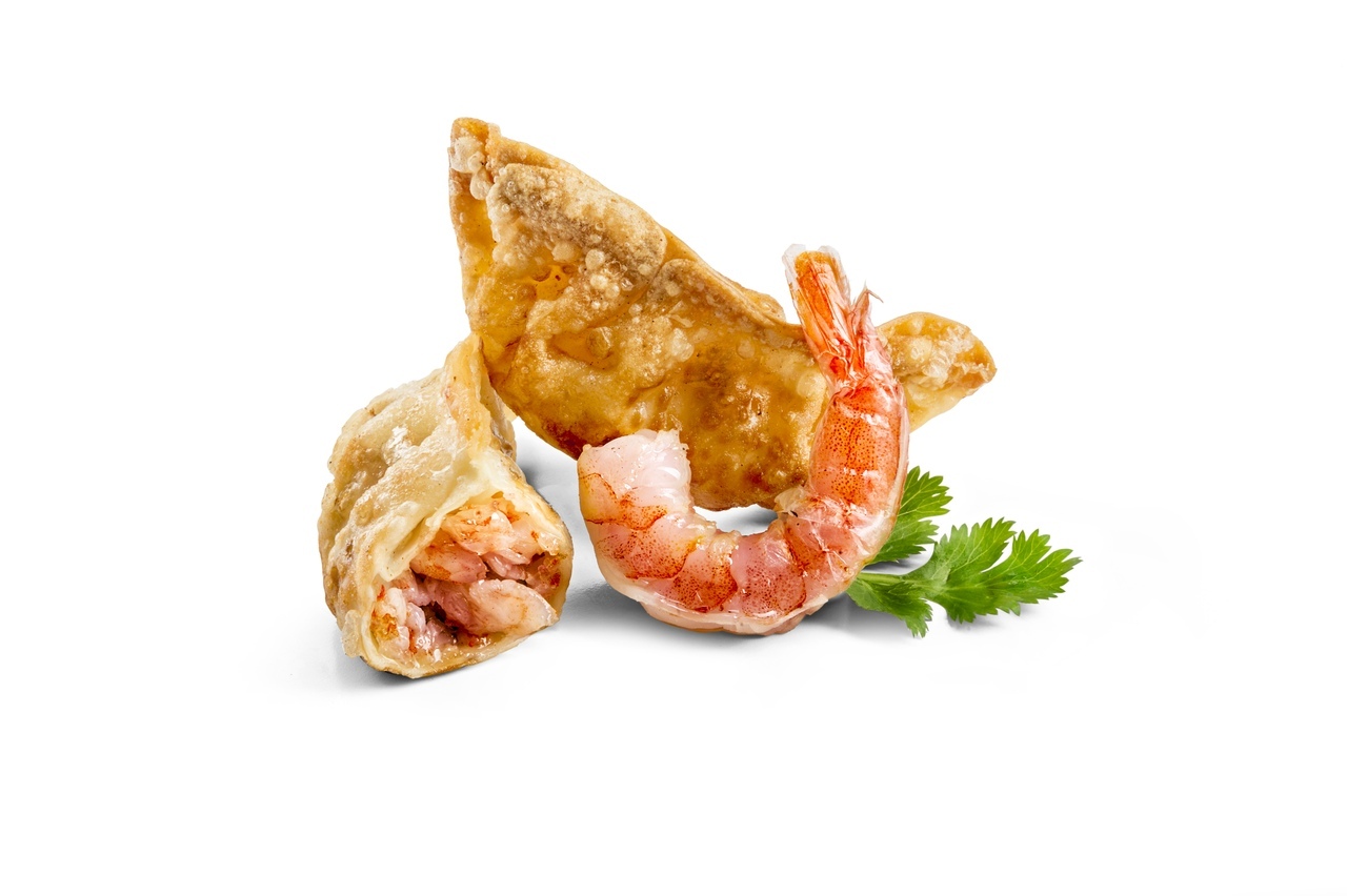 Гедзы с креветкой с/м 500г