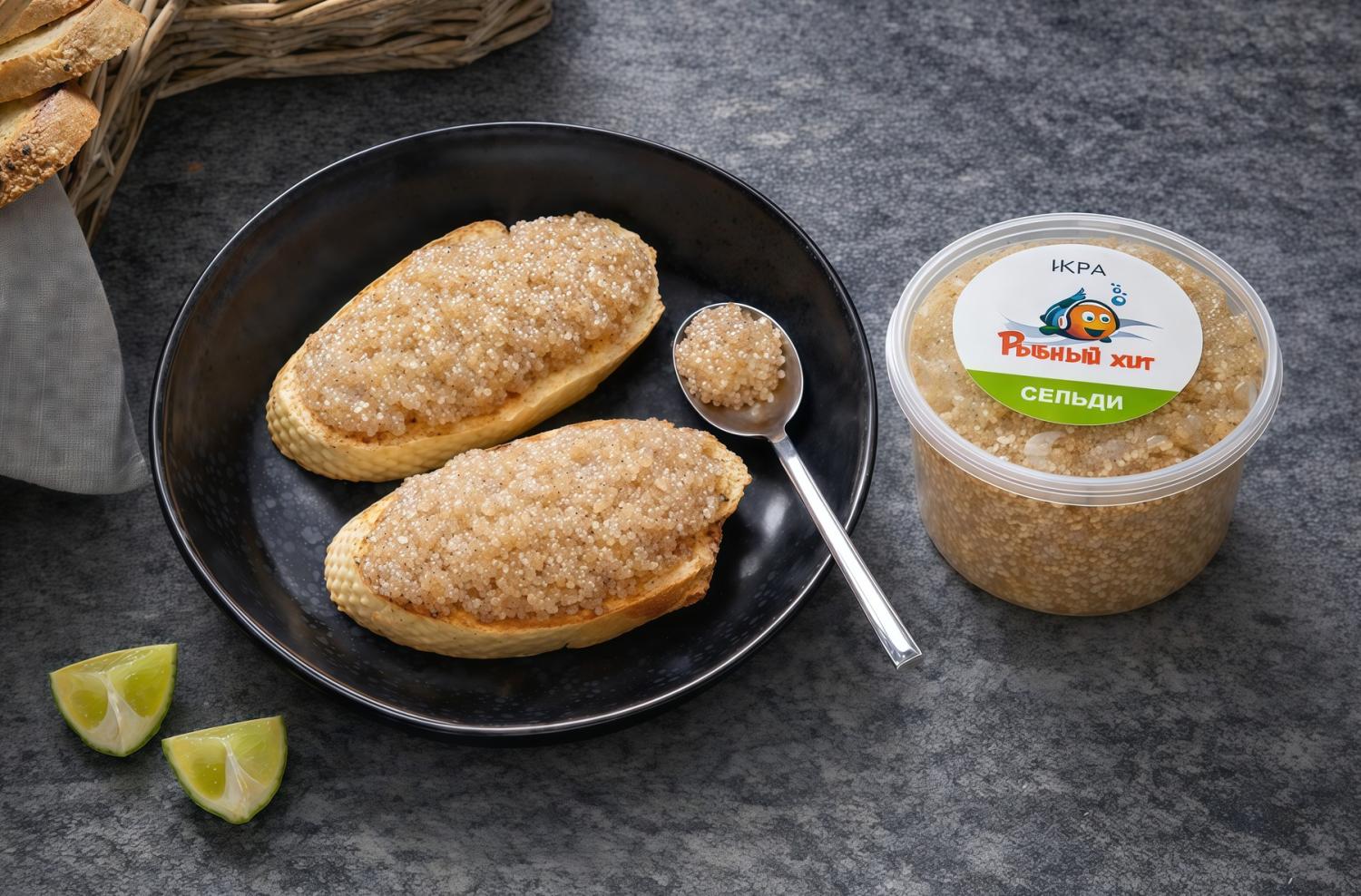 Икра сельди с/с пробойная 250 гр