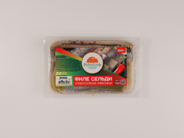 Сельдь филе "Мексика" 200г с/с