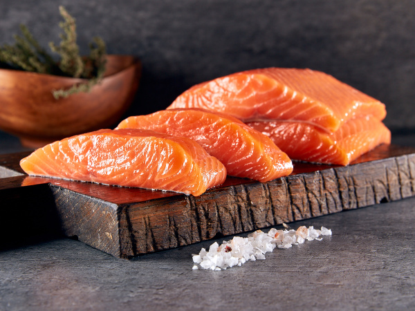 Сёмга филе слабосолёное