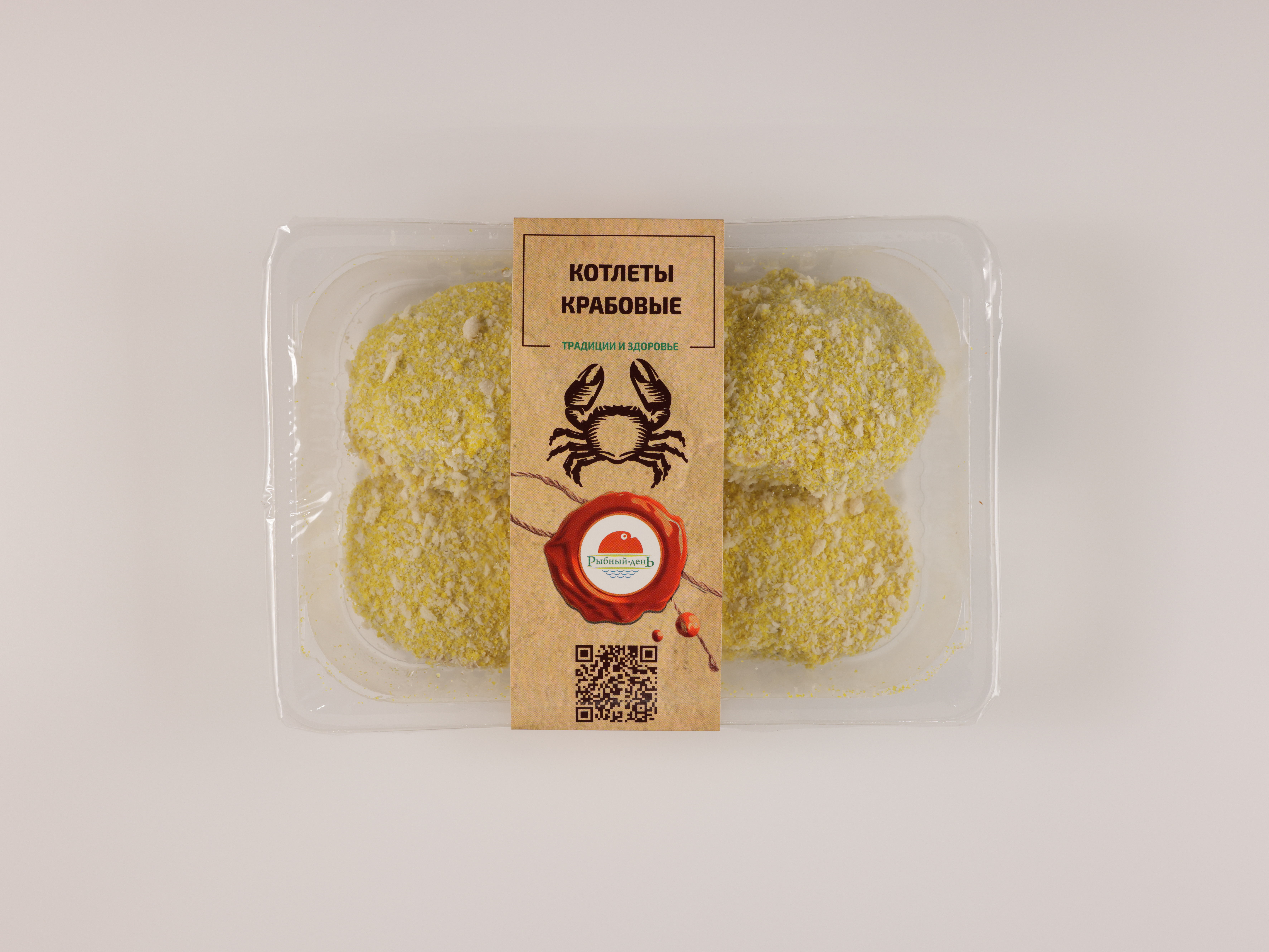 Котлеты крабовые с/м 400г
