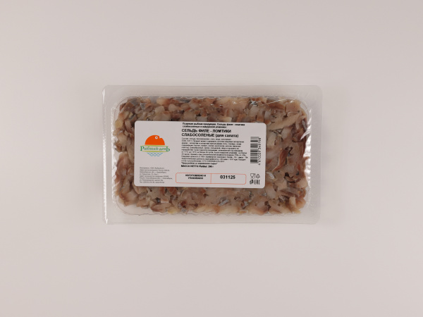 Сельдь филе ломтики с/с (для салата) 200г