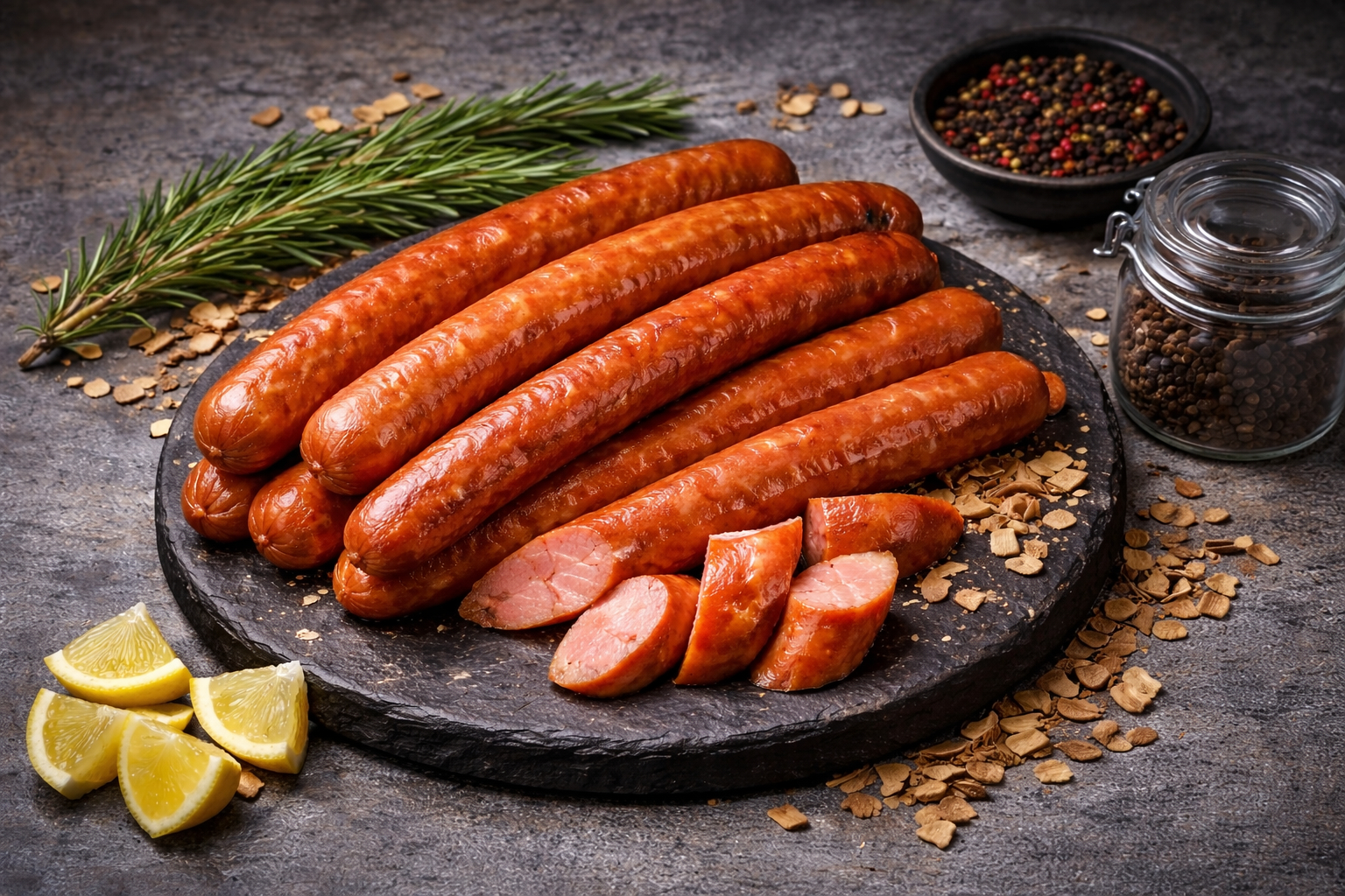 Лосось колбаски г/к "Оригинальные"