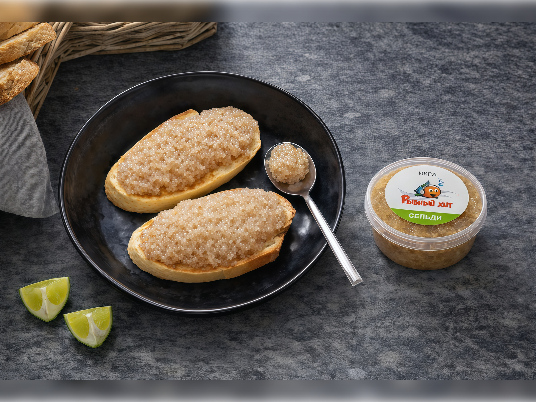 Икра сельди с/с пробойная 125 гр