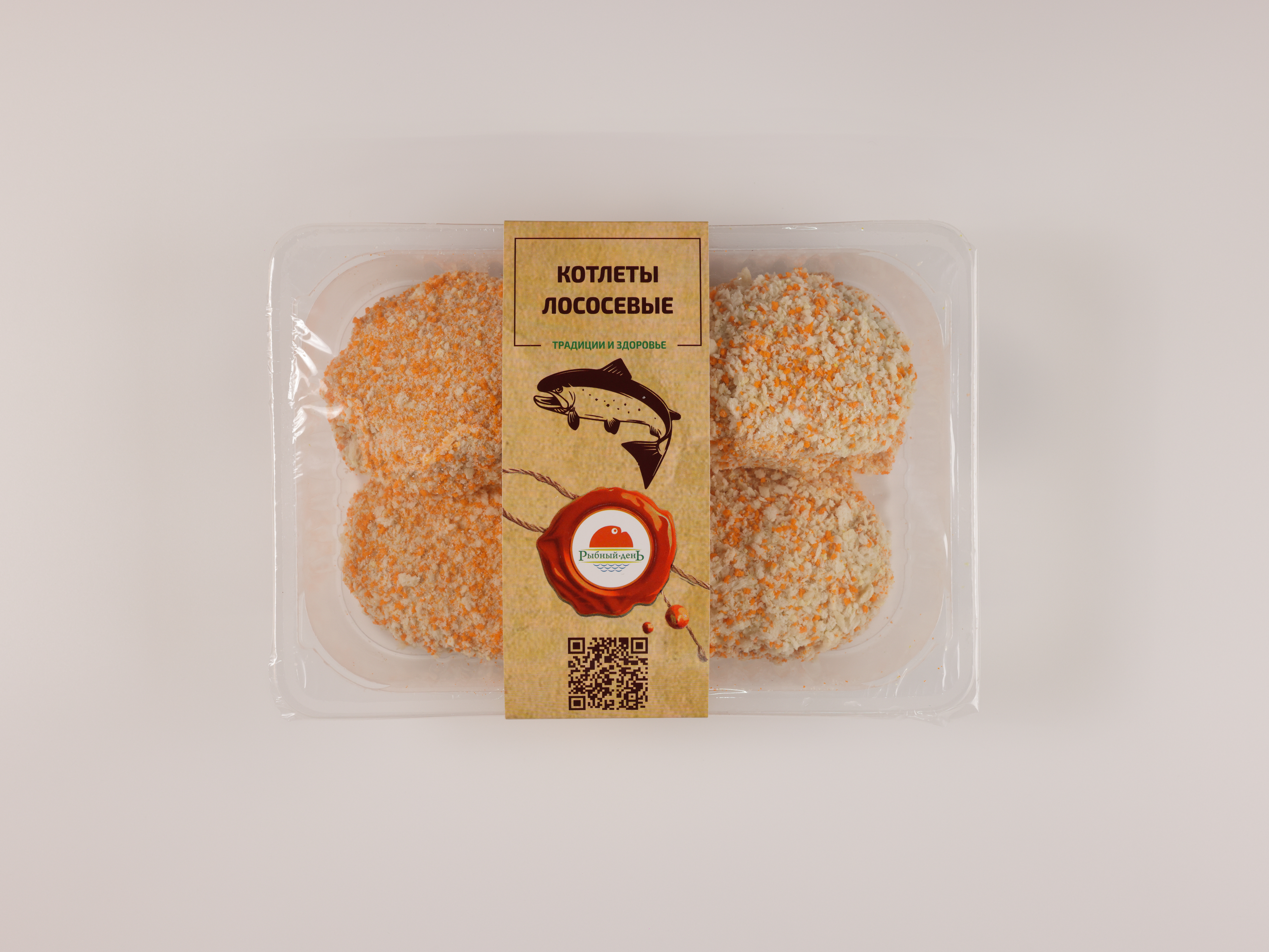 Котлеты рыбные из горбуши с/м 400г