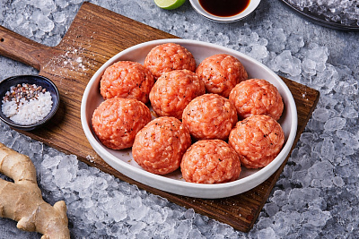 Тефтели рыбные из горбуши охл