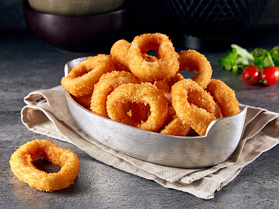 Кольца кальмара в панировке