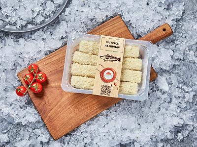 Наггетсы из минтая свежемороженые 370 г