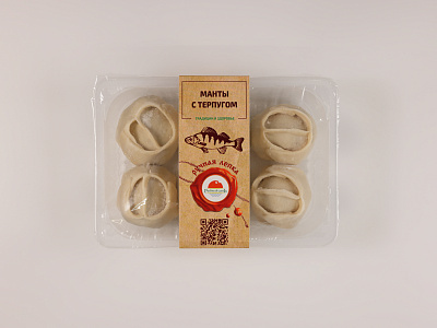 Манты рыбные с терпугом 450г.