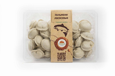 Пельмени рыбные из горбуши с/м 500 г
