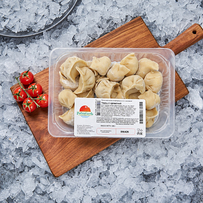 Гедзы с креветкой с/м 500г