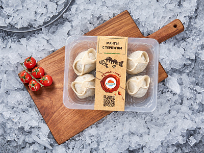 Манты рыбные с терпугом 450г