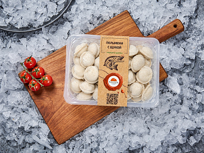 Пельмени рыбные из щуки с/м 500г