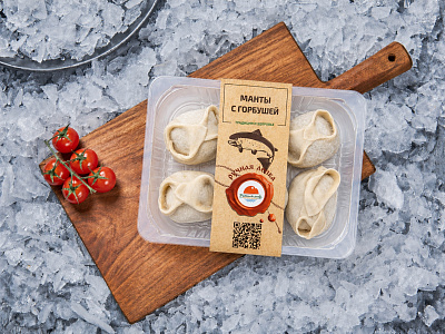 Манты рыбные с горбушей 450г