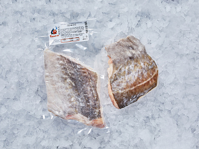 Треска филе на коже свежемороженное в/у