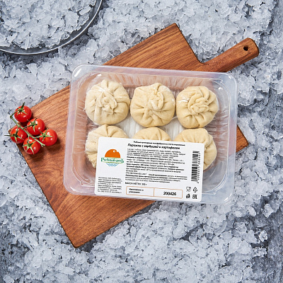 Пирожки с горбушей и картофелем с/м 350г