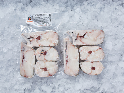 Треска стейк свежемороженый в/у