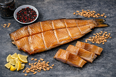 Щука пласт холодного копчения