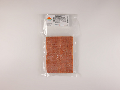 Рыбные кулинарные полуфабрикаты рубленные фарш рыбный из горбуши мороженый в/у