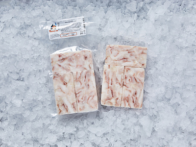 Филе минтая брусок свежемороженый  