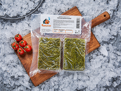 Морская капуста свежемороженая